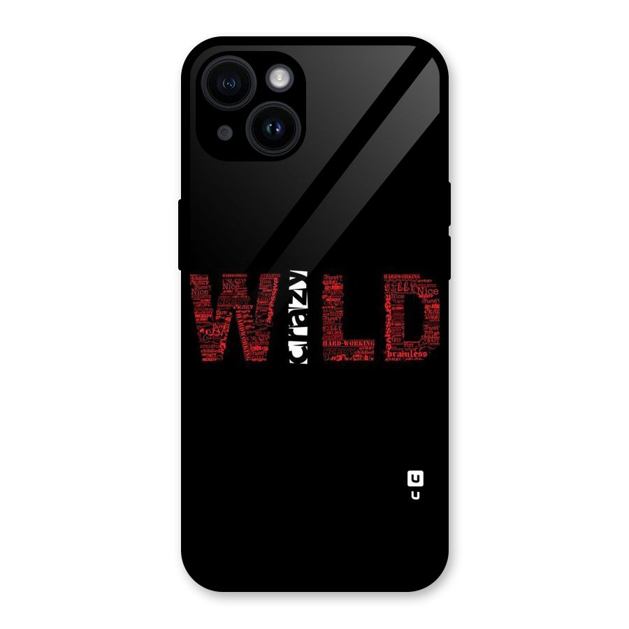 Wild Crazy Glass Back Case for iPhone 14