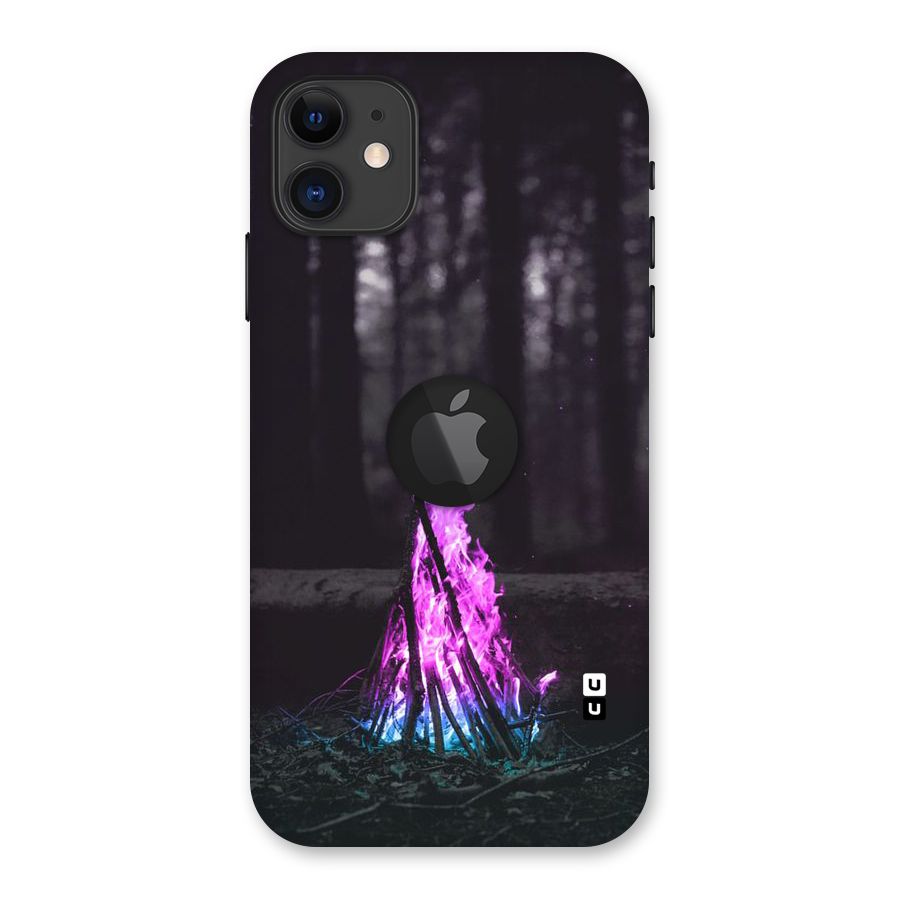 Wild Fire Back Case for iPhone 11 Logo Cut