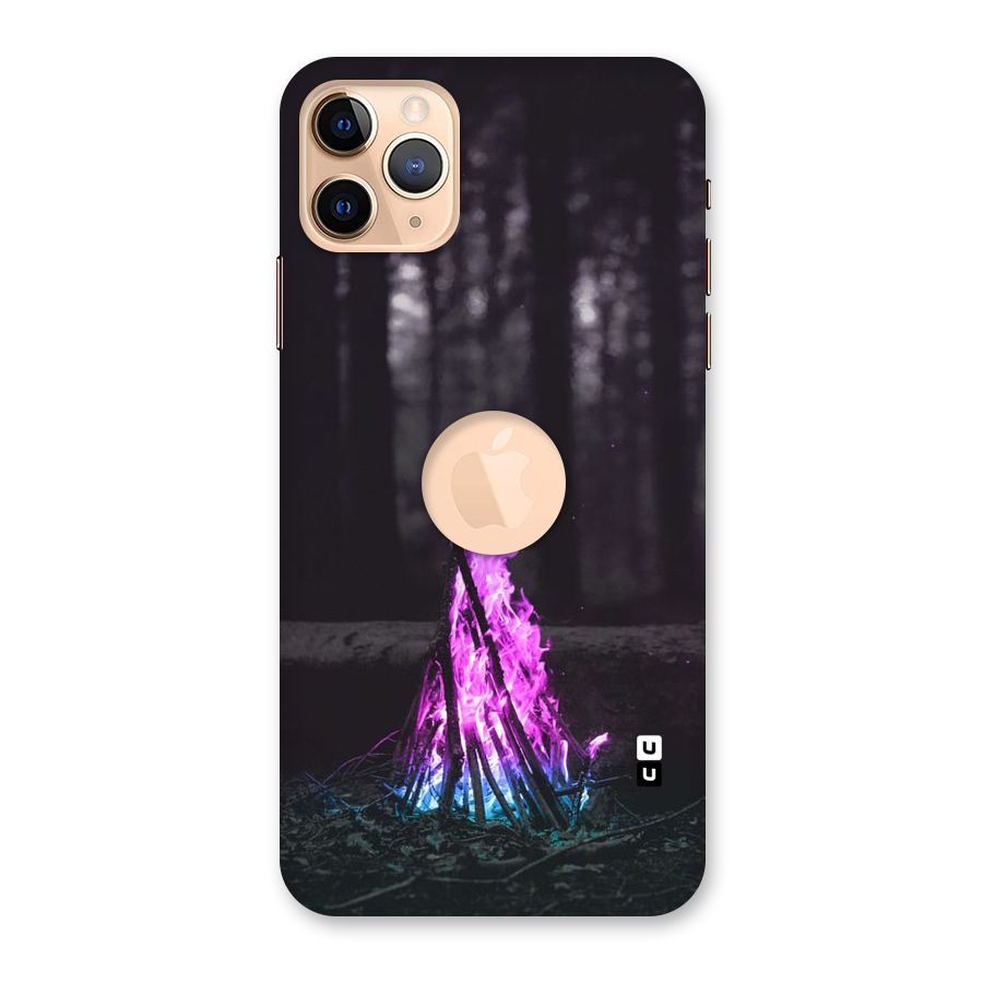 Wild Fire Back Case for iPhone 11 Pro Max Logo Cut