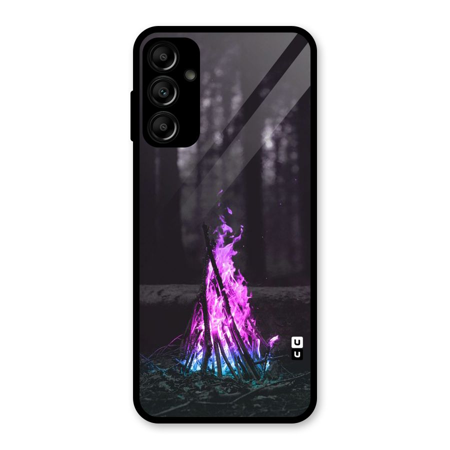 Wild Fire Glass Back Case for Galaxy A14 5G