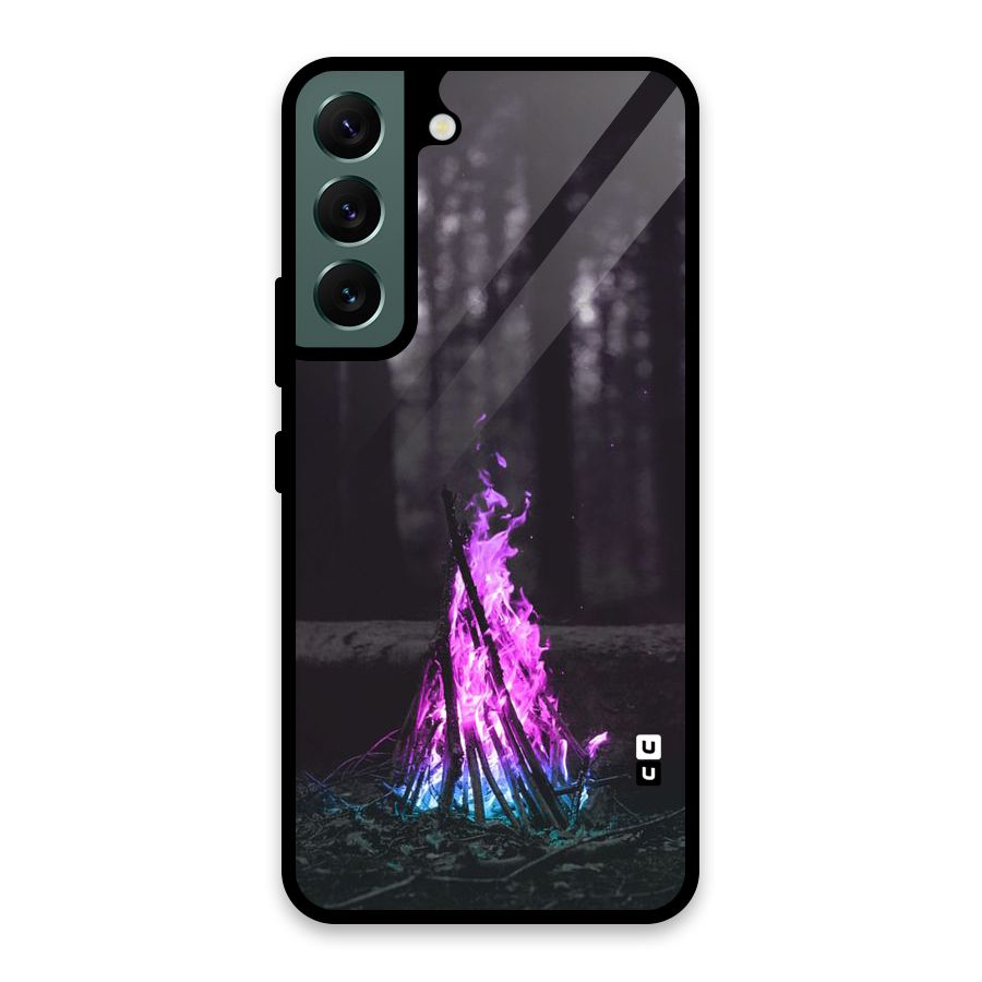Wild Fire Glass Back Case for Galaxy S22 5G