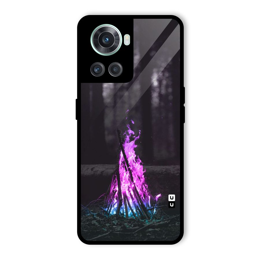 Wild Fire Glass Back Case for OnePlus 10R