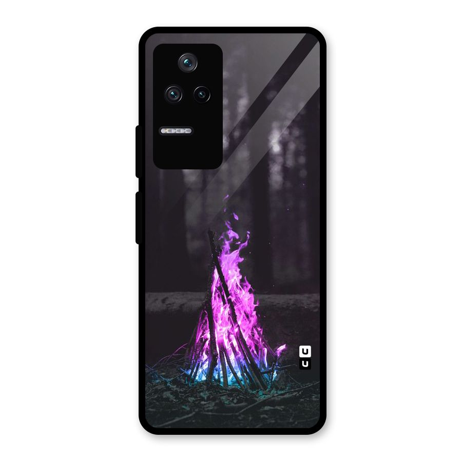 Wild Fire Glass Back Case for Poco F4 5G