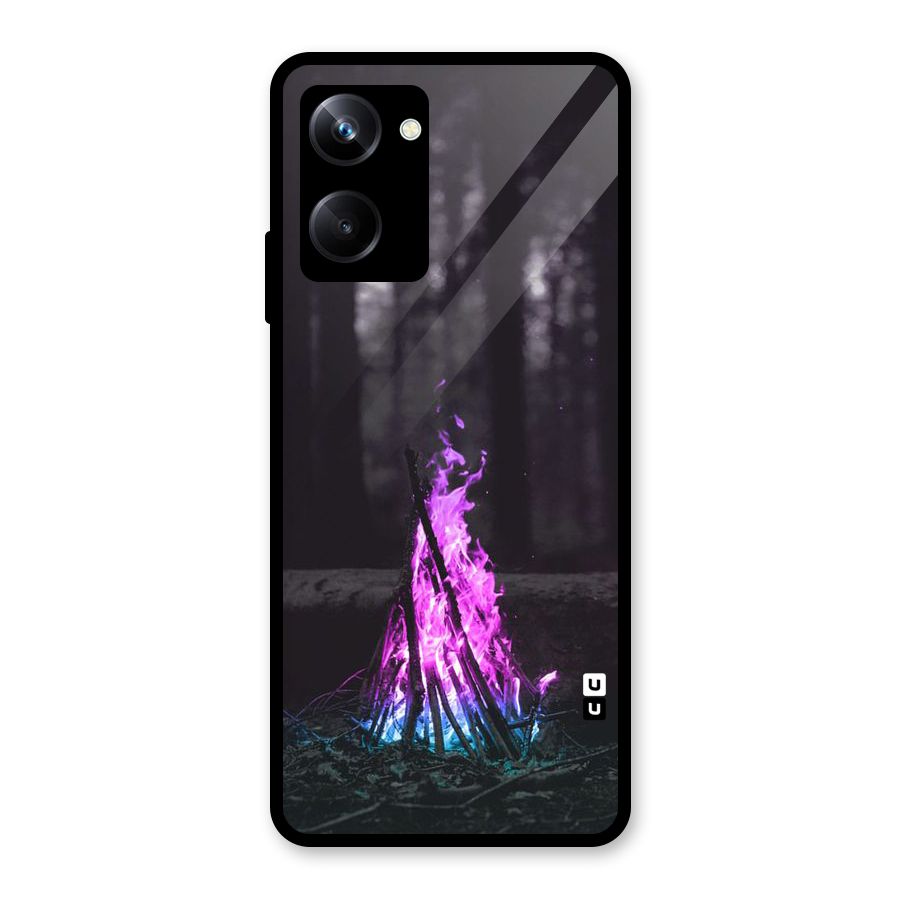 Wild Fire Glass Back Case for Realme 10 Pro