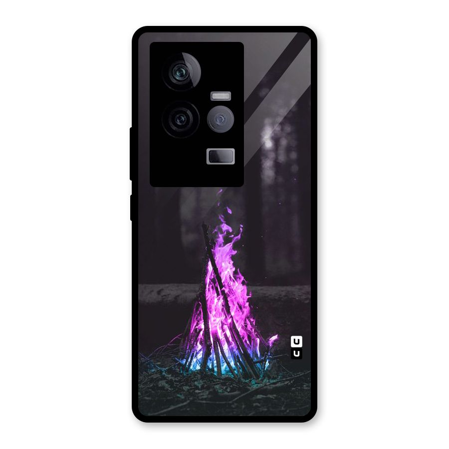 Wild Fire Glass Back Case for Vivo iQOO 11 5G