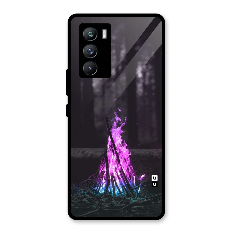 Wild Fire Glass Back Case for Vivo iQOO 9 SE