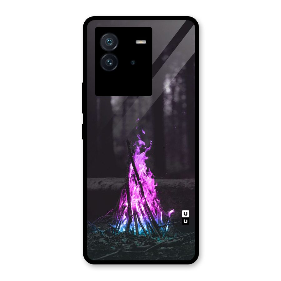 Wild Fire Glass Back Case for Vivo iQOO Neo 6 5G