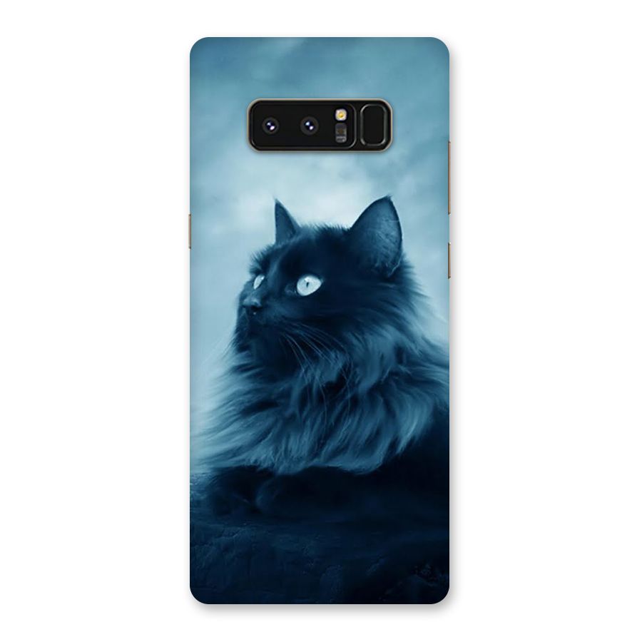 Wild Forest Cat Back Case for Galaxy Note 8