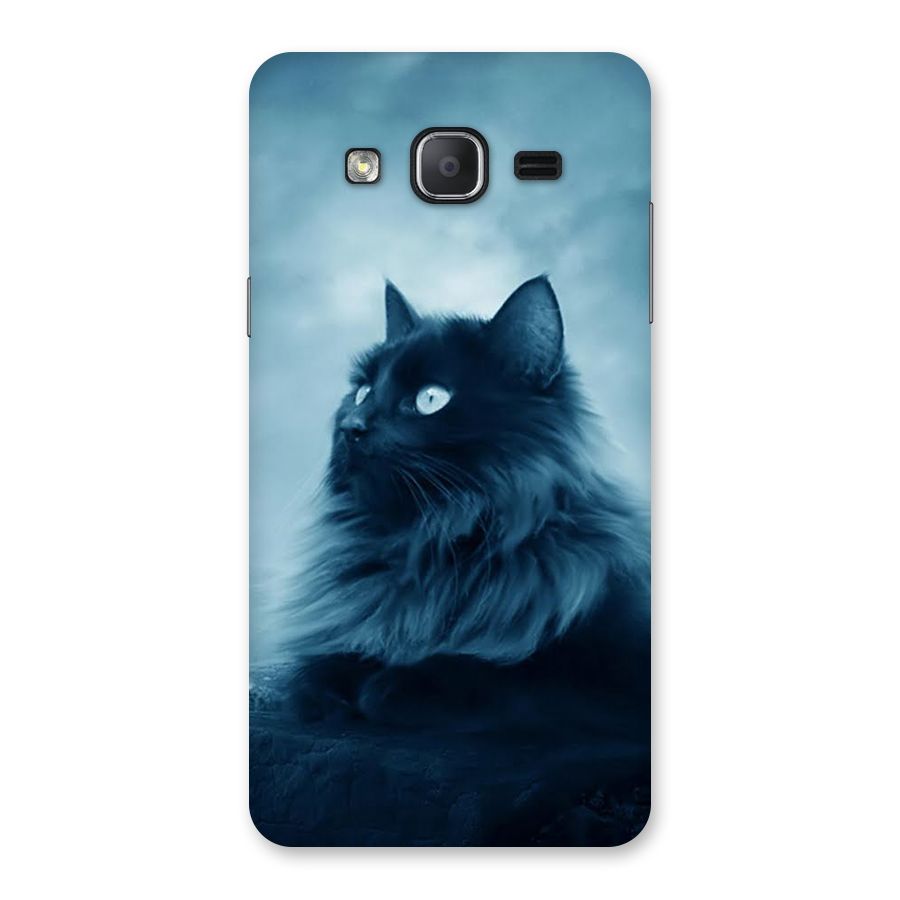 Wild Forest Cat Back Case for Galaxy On7 2015