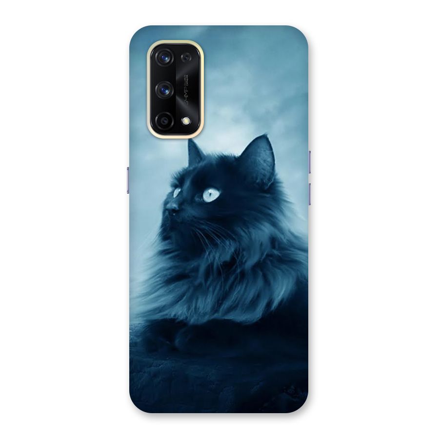 Wild Forest Cat Glass Back Case for Realme X7 Pro