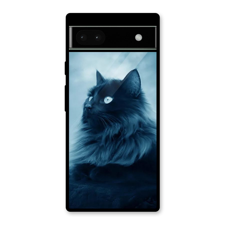 Wild Forest Cat Glass Back Case for Google Pixel 6a