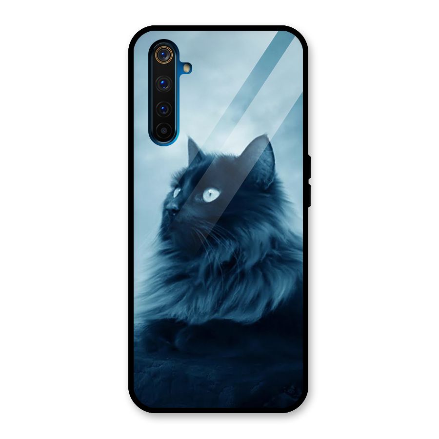 Wild Forest Cat Glass Back Case for Realme 6 Pro