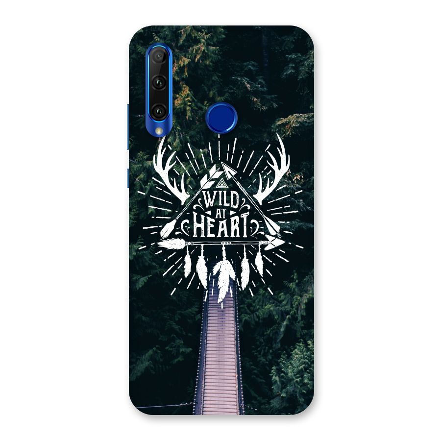 Wild Heart Back Case for Honor 20i