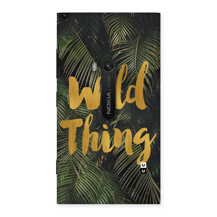Wild Leaf Thing Back Case for Lumia 920