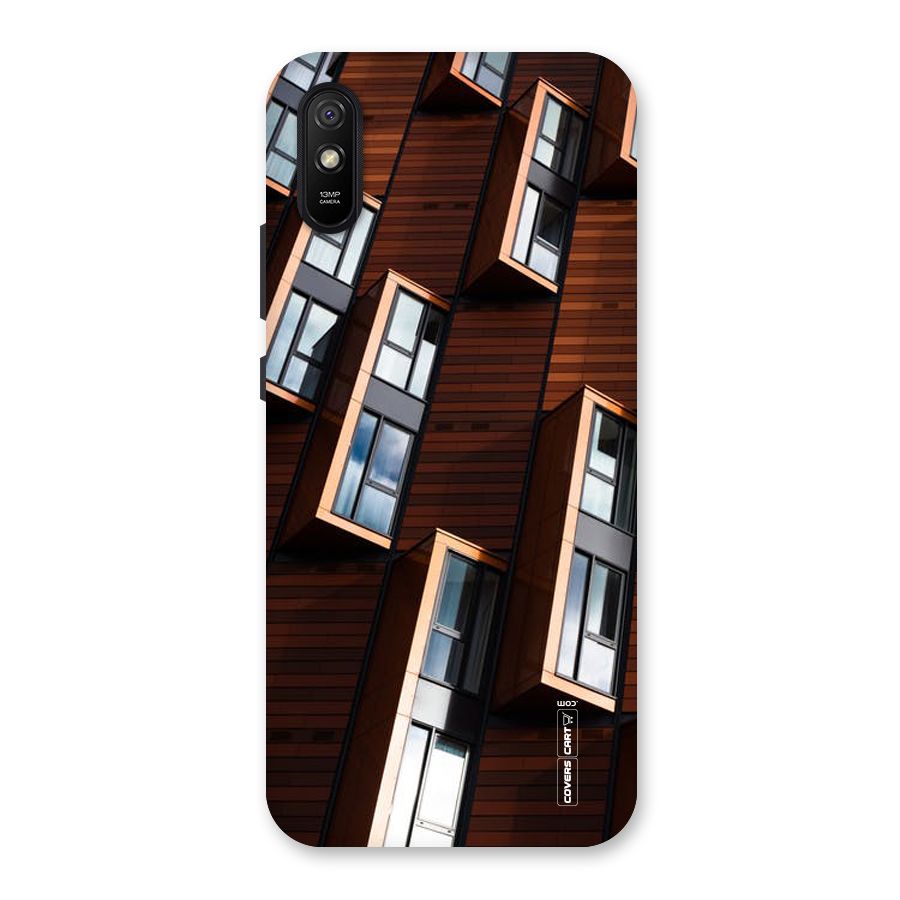 Window Abstract Back Case for Redmi 9A