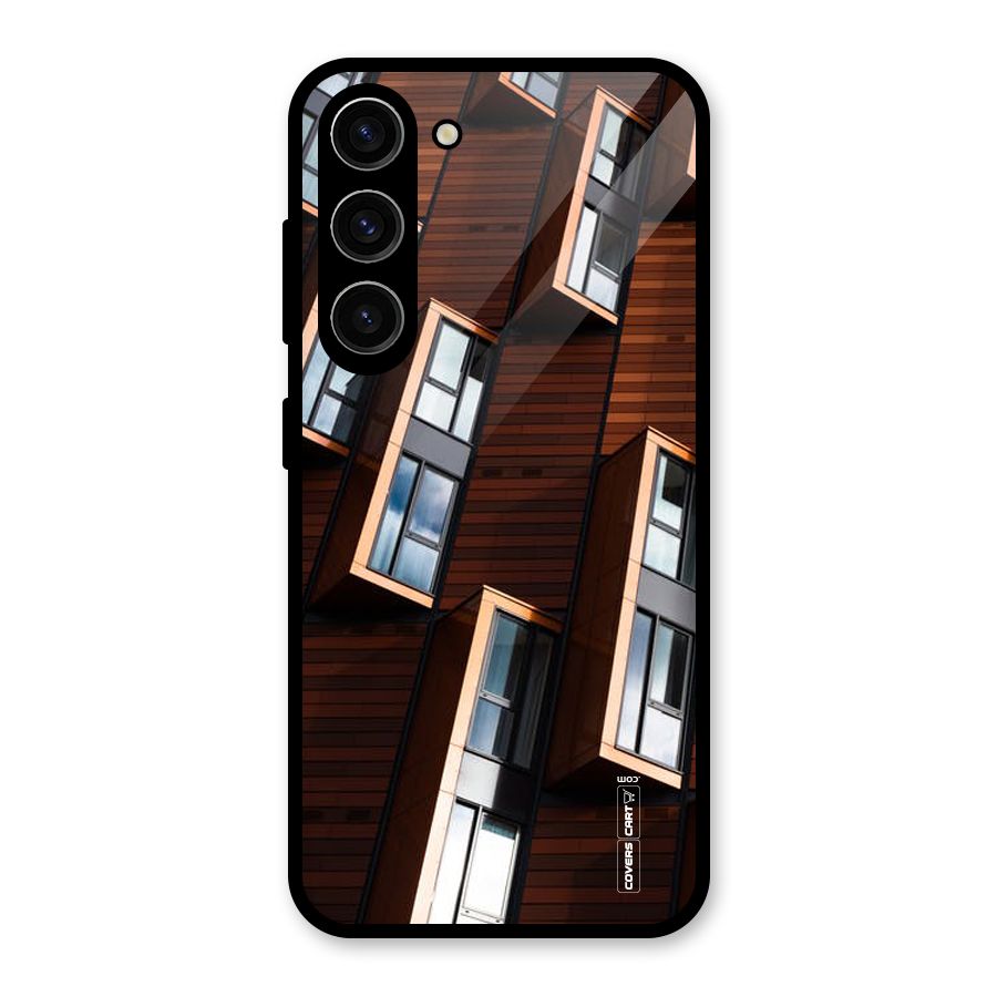 Window Abstract Glass Back Case for Galaxy S23