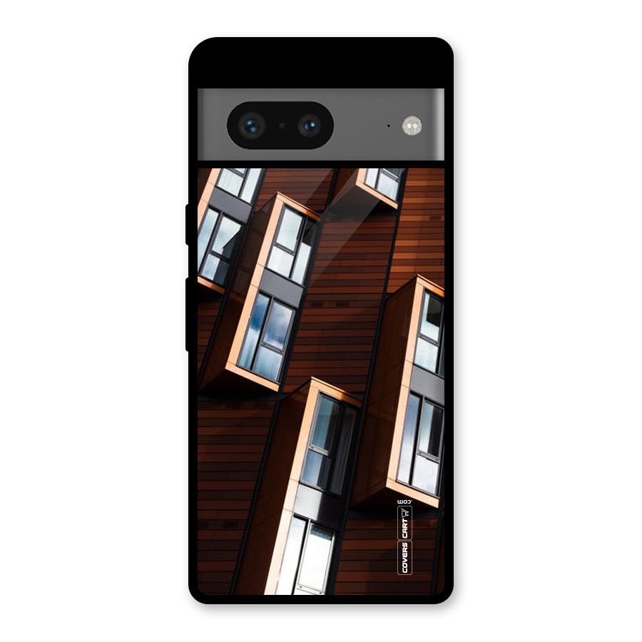 Window Abstract Glass Back Case for Google Pixel 7