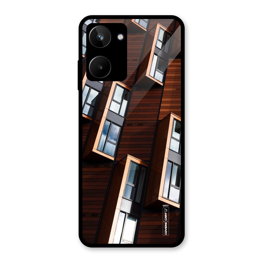 Window Abstract Glass Back Case for Realme 10