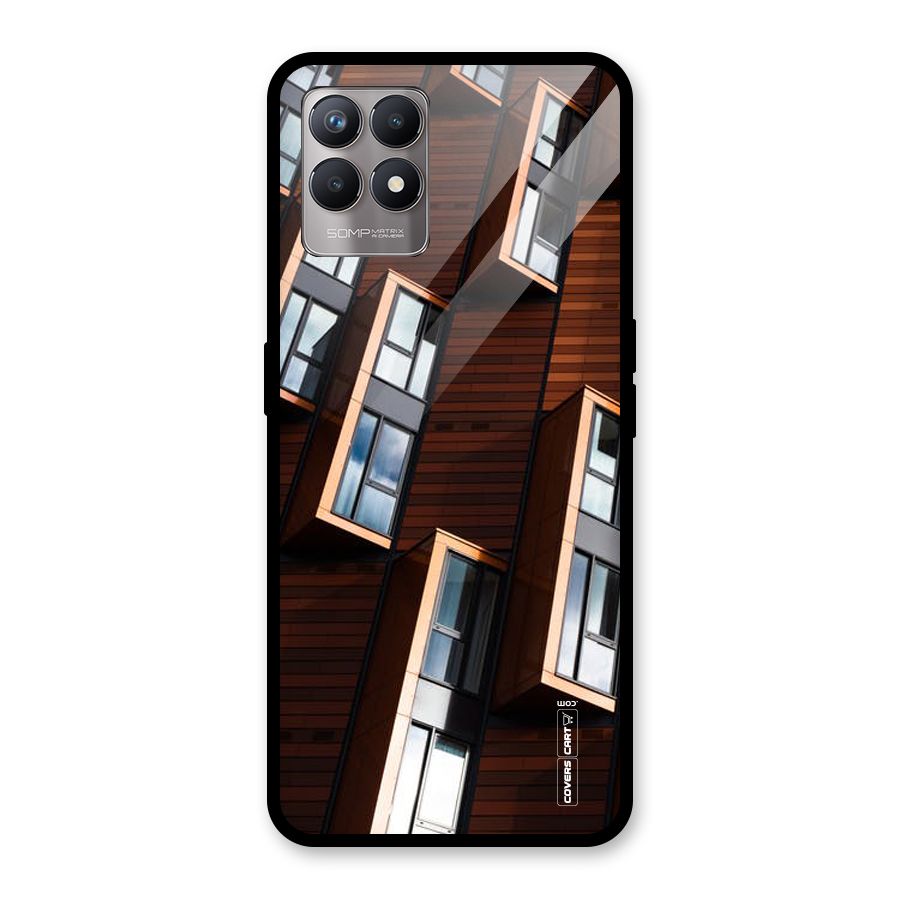 Window Abstract Glass Back Case for Realme Narzo 50