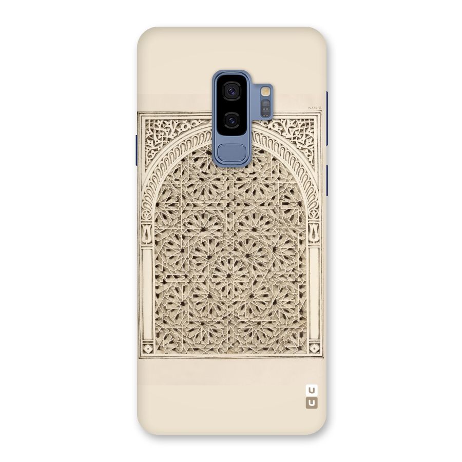 Window Ornaments Back Case for Galaxy S9 Plus