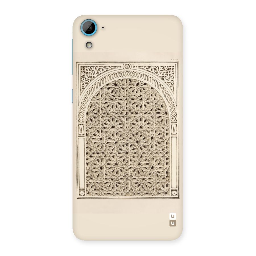 Window Ornaments Back Case for HTC Desire 826