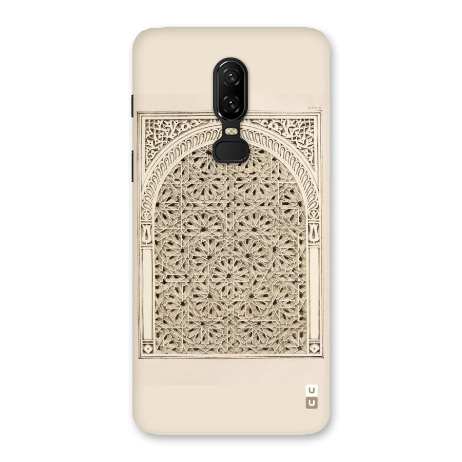 Window Ornaments Back Case for OnePlus 6