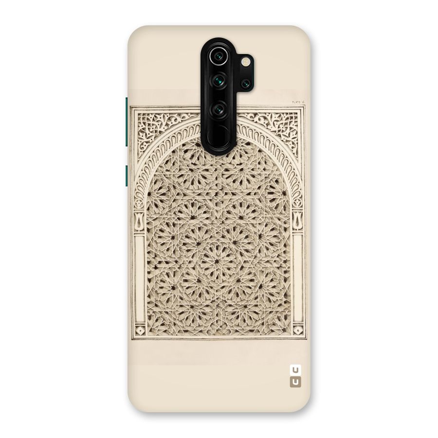 Window Ornaments Back Case for Redmi Note 8 Pro