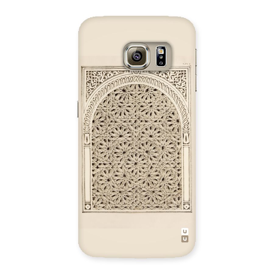 Window Ornaments Back Case for Samsung Galaxy S6 Edge Plus