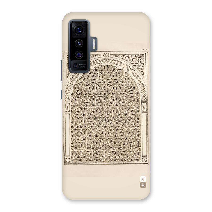 Window Ornaments Back Case for Vivo X50