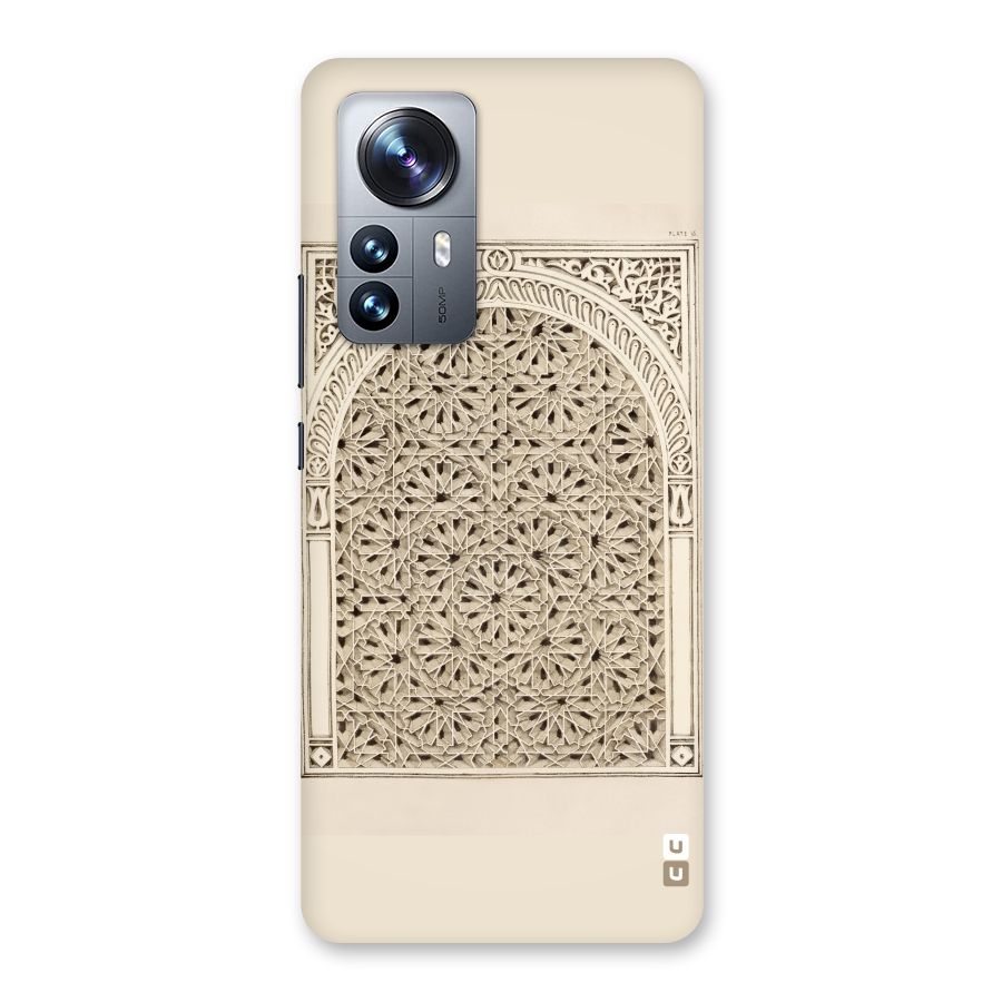 Window Ornaments Back Case for Xiaomi 12 Pro
