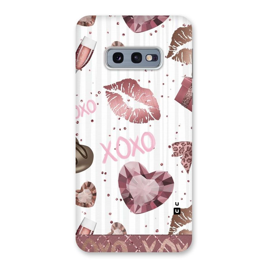 Wine Lip xoxo Back Case for Galaxy S10e