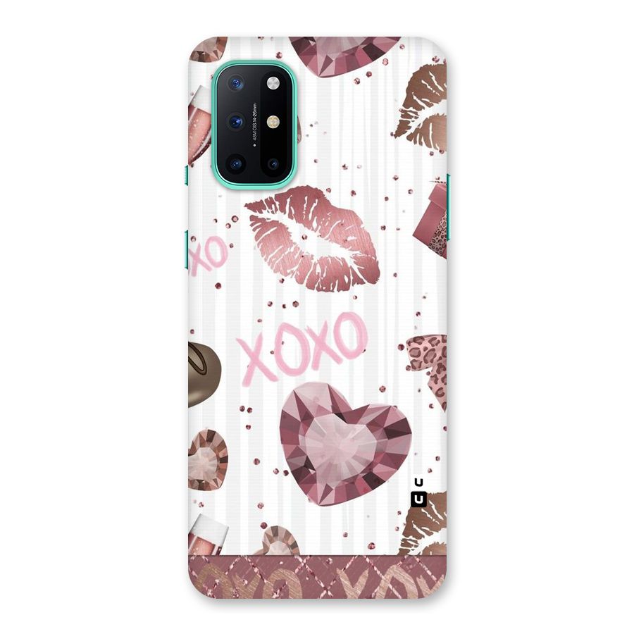 Wine Lip xoxo Back Case for OnePlus 8T