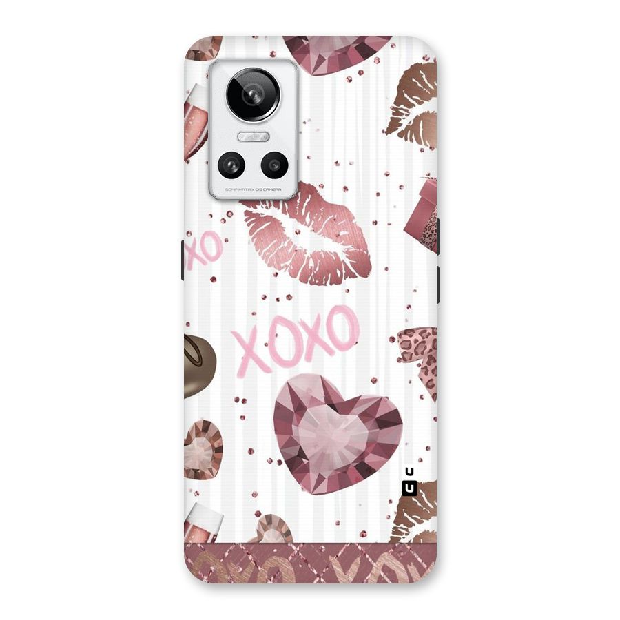 Wine Lip xoxo Back Case for Realme GT Neo 3