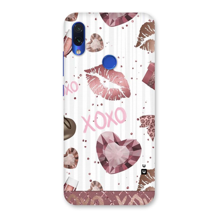 Wine Lip xoxo Back Case for Redmi Note 7
