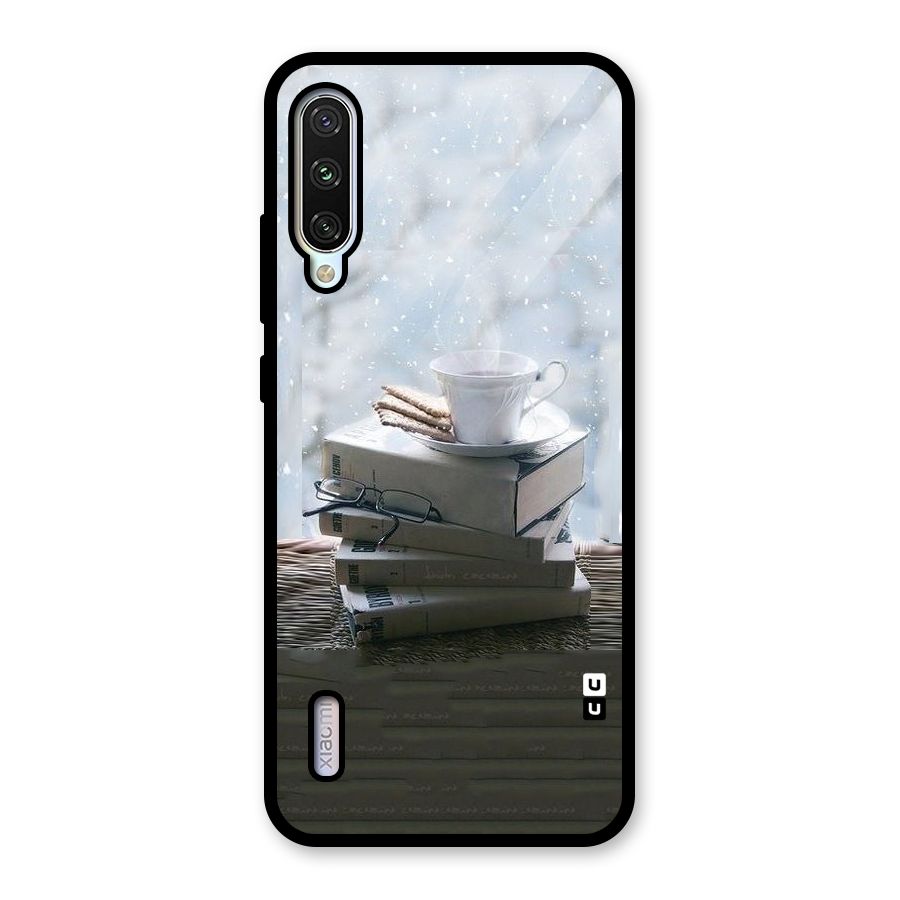 Winter Reads Glass Back Case for Mi A3