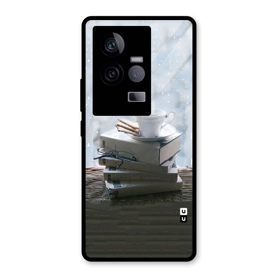 Winter Reads Glass Back Case for Vivo iQOO 11 5G