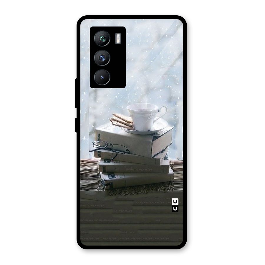 Winter Reads Glass Back Case for Vivo iQOO 9 SE