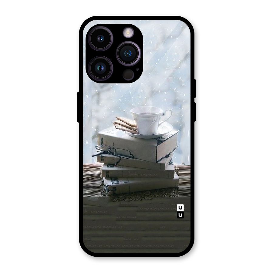 Winter Reads Glass Back Case for iPhone 14 Pro Max