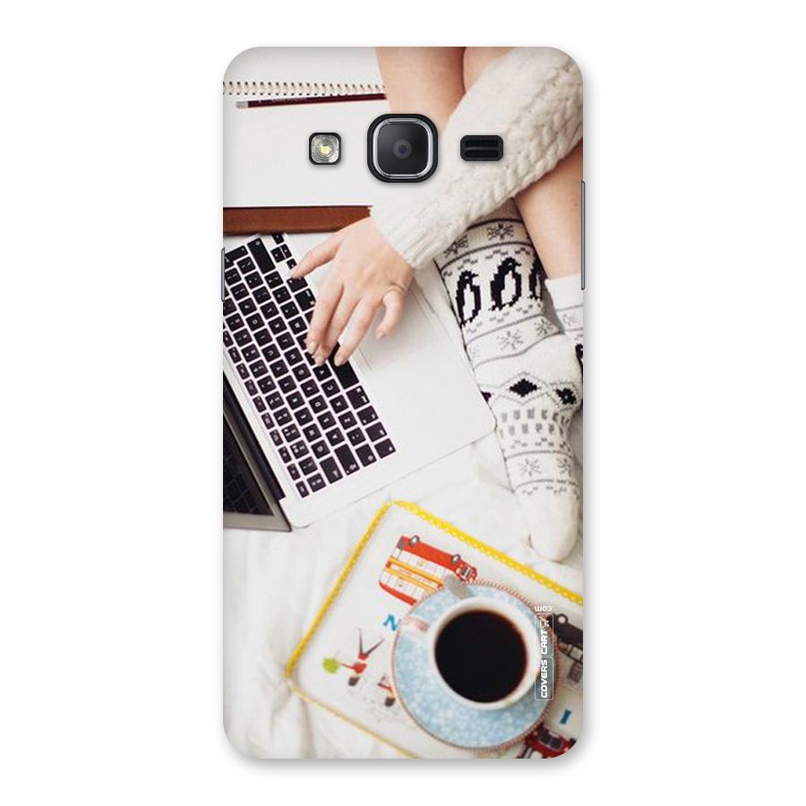 Winter Relaxation Back Case for Galaxy On7 2015