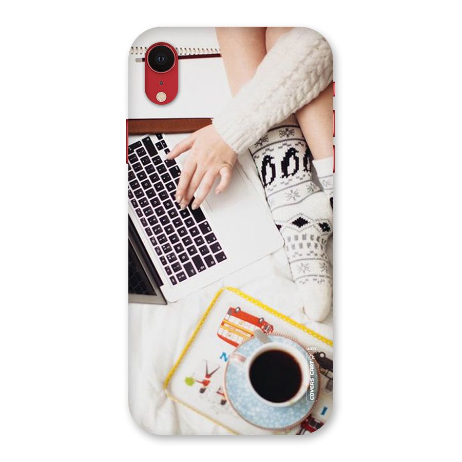 Winter Relaxation Back Case for iPhone XR
