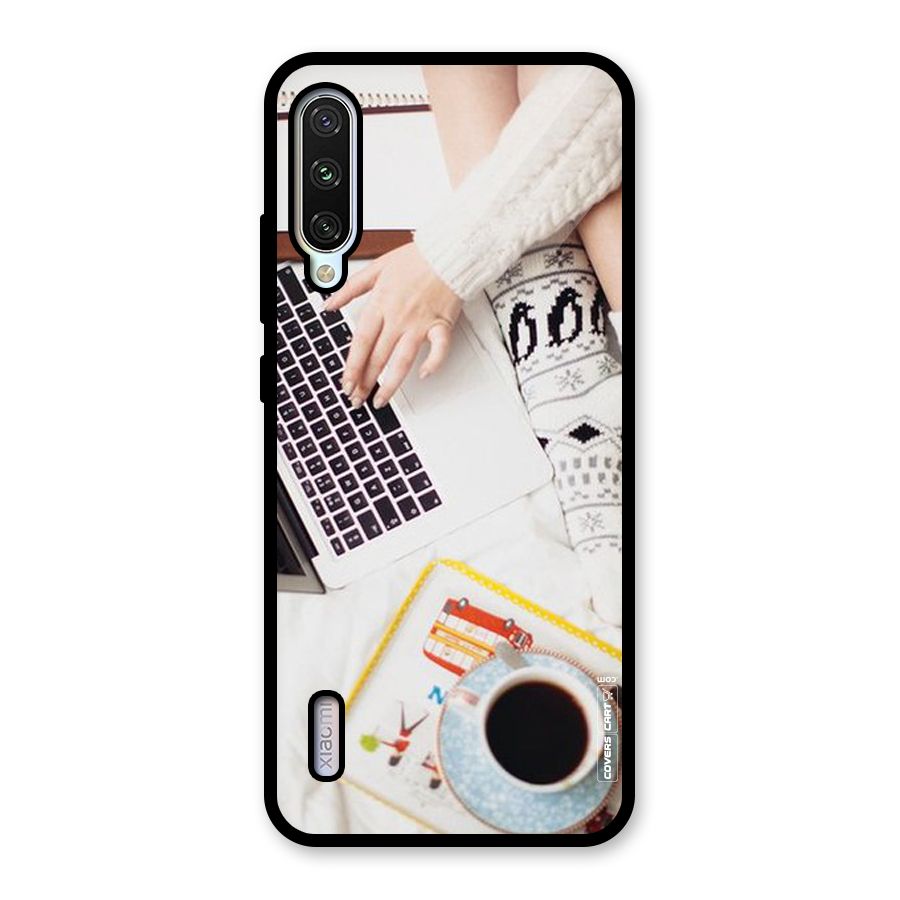 Winter Relaxation Glass Back Case for Mi A3
