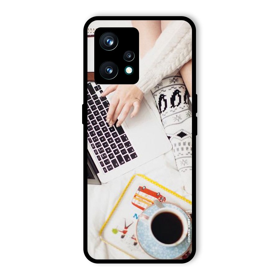 Winter Relaxation Glass Back Case for Realme 9 Pro Plus 5G