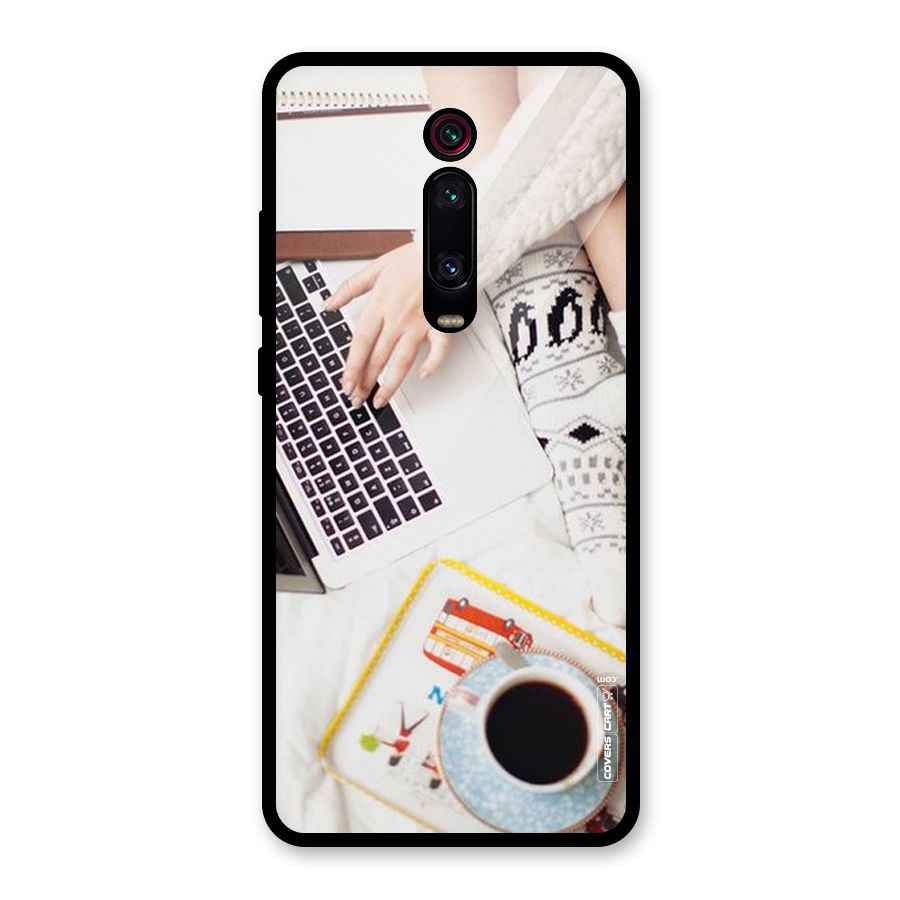 Winter Relaxation Glass Back Case for Redmi K20 Pro
