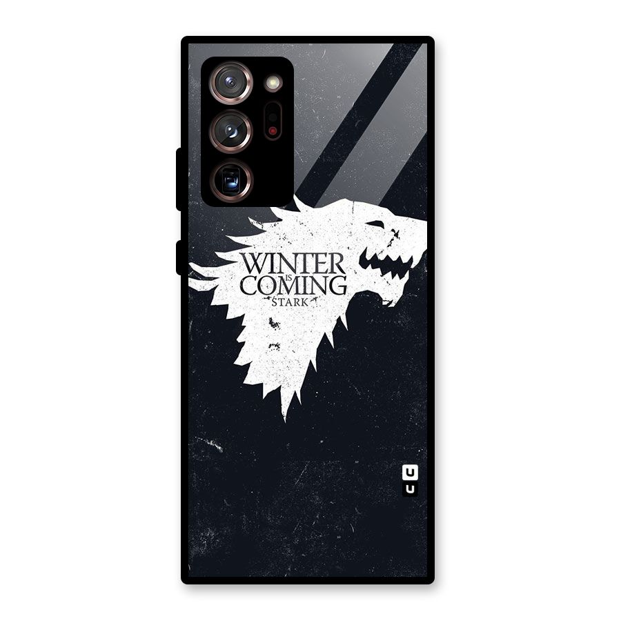 Winter is Coming Stark Glass Back Case for Galaxy Note 20 Ultra 5G