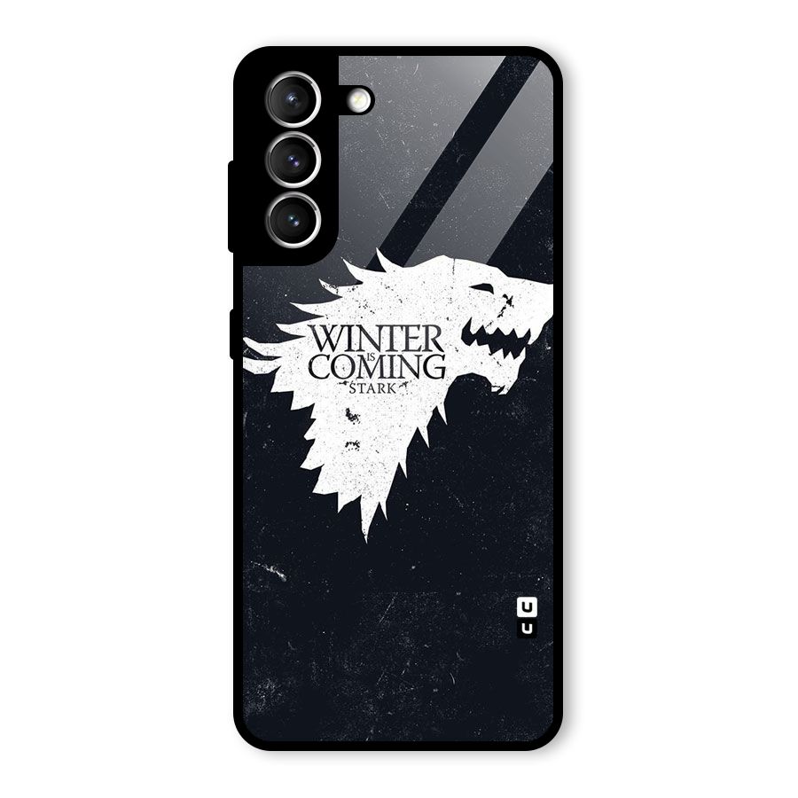 Winter is Coming Stark Glass Back Case for Galaxy S21 5G