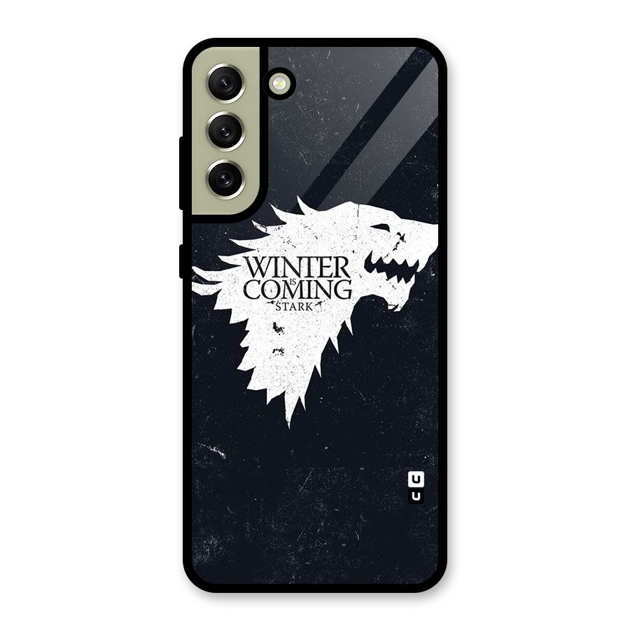 Winter is Coming Stark Glass Back Case for Galaxy S21 FE 5G