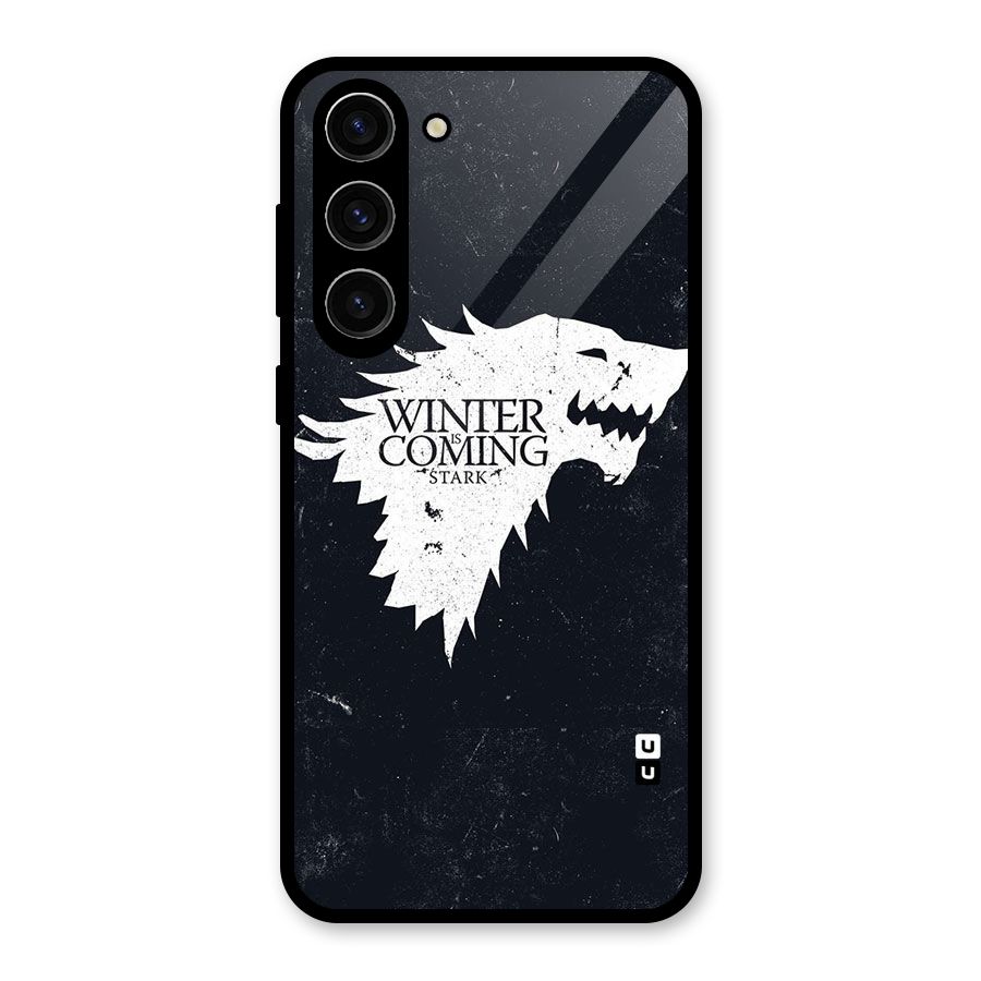 Winter is Coming Stark Glass Back Case for Galaxy S23 Plus