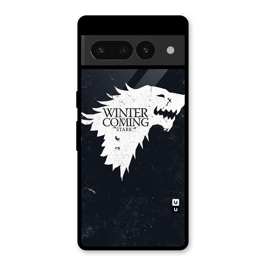 Winter is Coming Stark Glass Back Case for Google Pixel 7 Pro