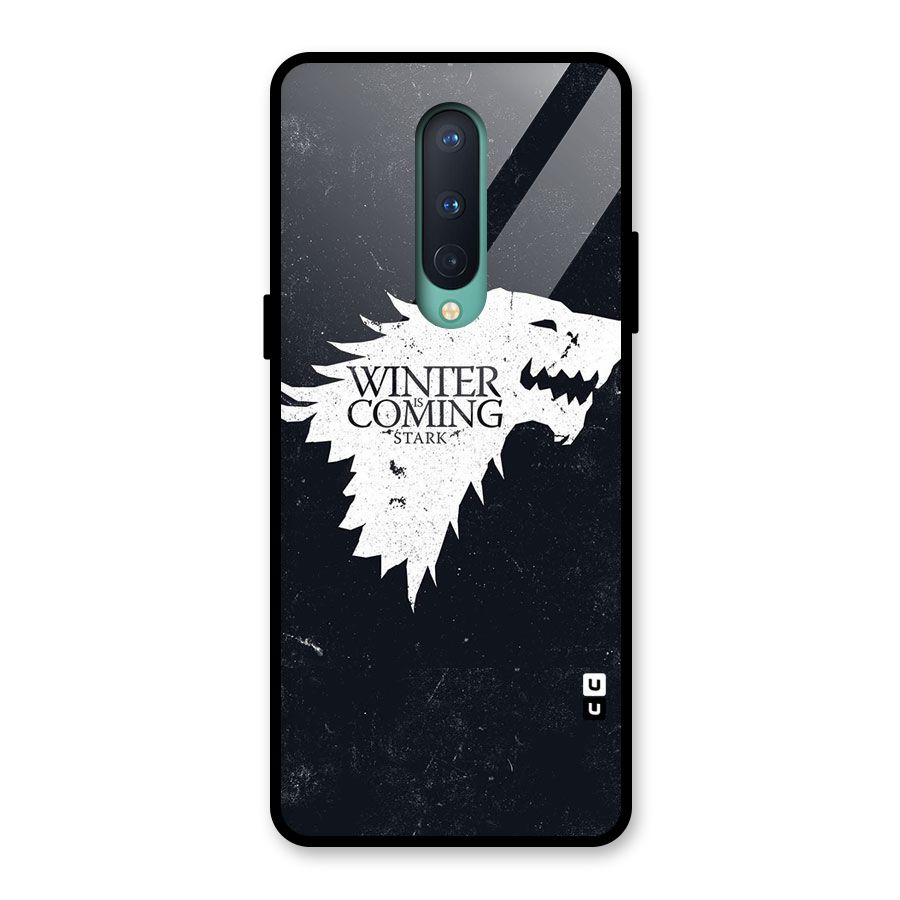 Winter is Coming Stark Glass Back Case for OnePlus 8