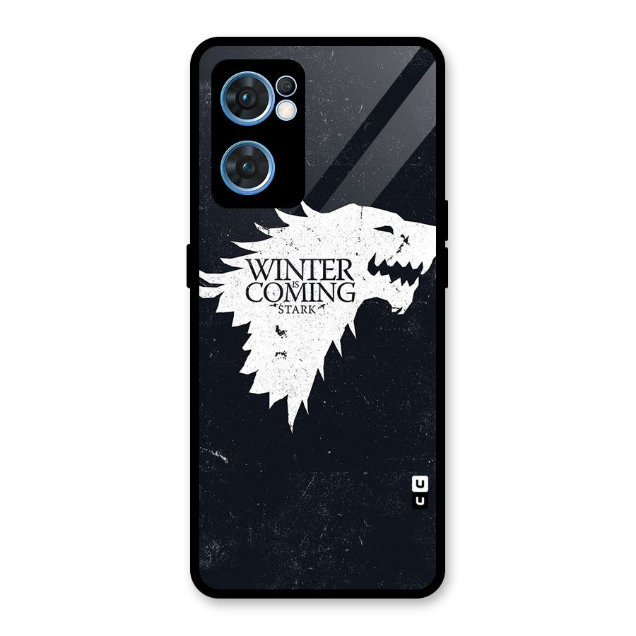 Winter is Coming Stark Glass Back Case for Oppo Reno7 5G